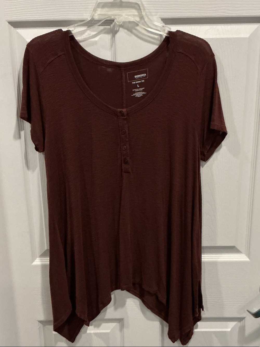 Sonoma The Swing Tee Women's Size Large